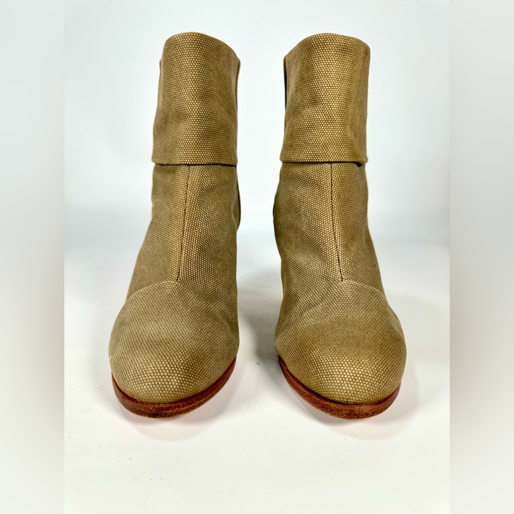 Rag & Bone Newbury Olive Ankle Boots Size: 37.5 US 7.5 - Picture 3 of 13